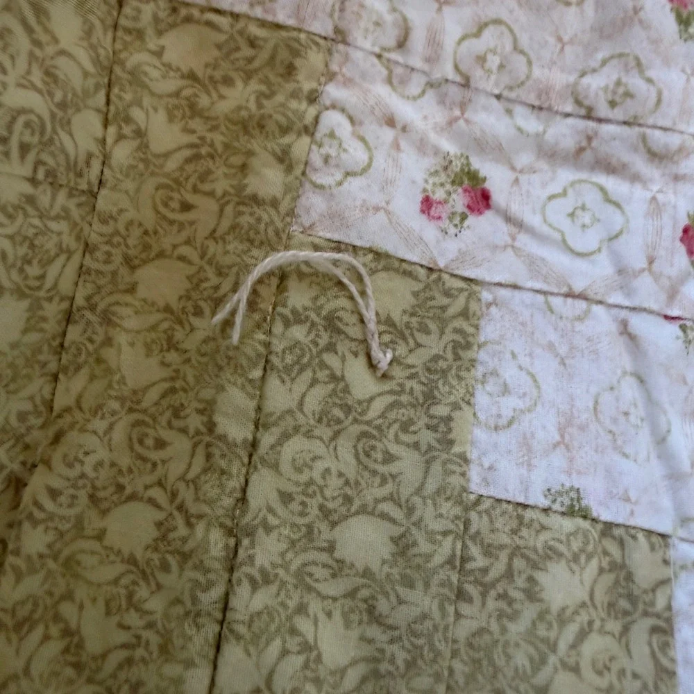 Handmade prayer quilt